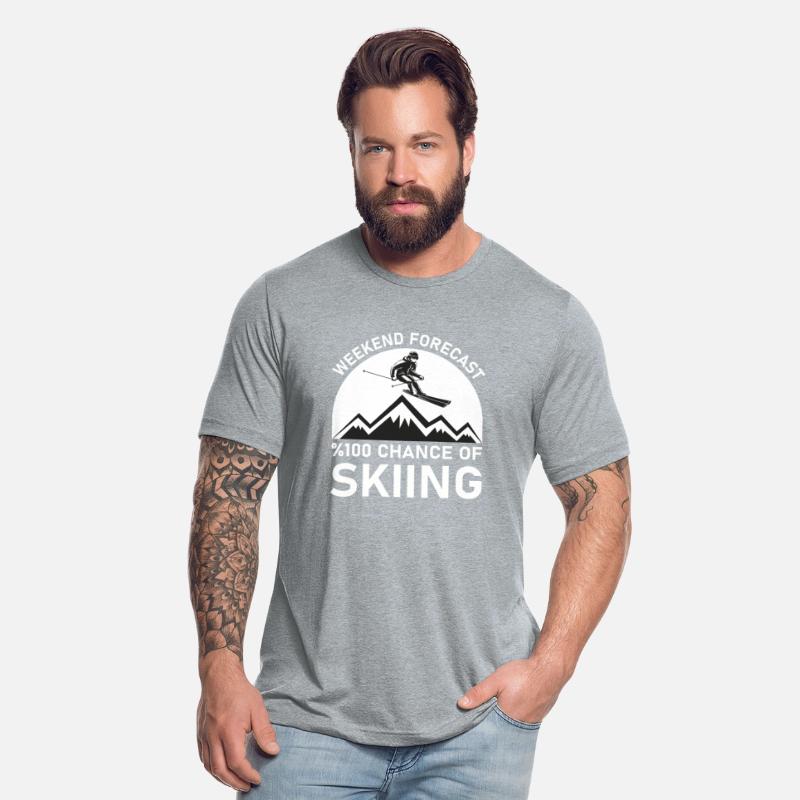 Weekend Forecast 100% Chance Of Skiing - Ski Skier