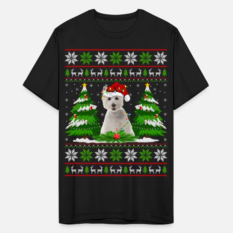 Westie Dog Christmas Tree Lights