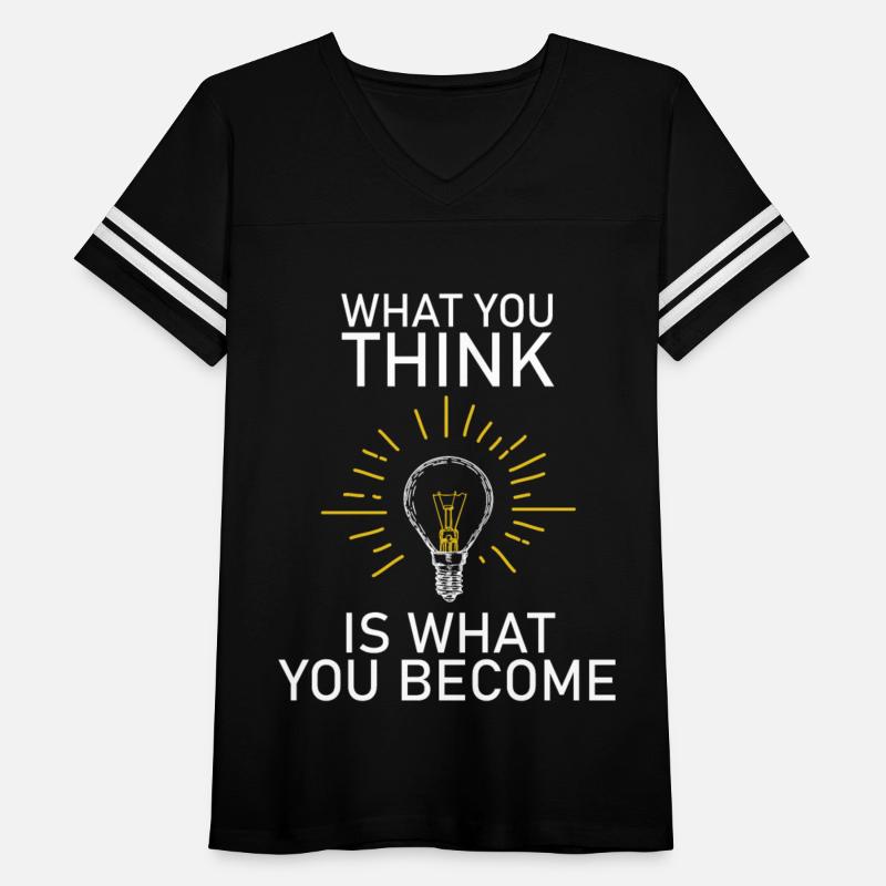 What You Think Is What You Become Light Bulb Posit