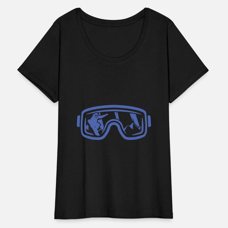 Winter Magic on the Snowboard: Silhouette