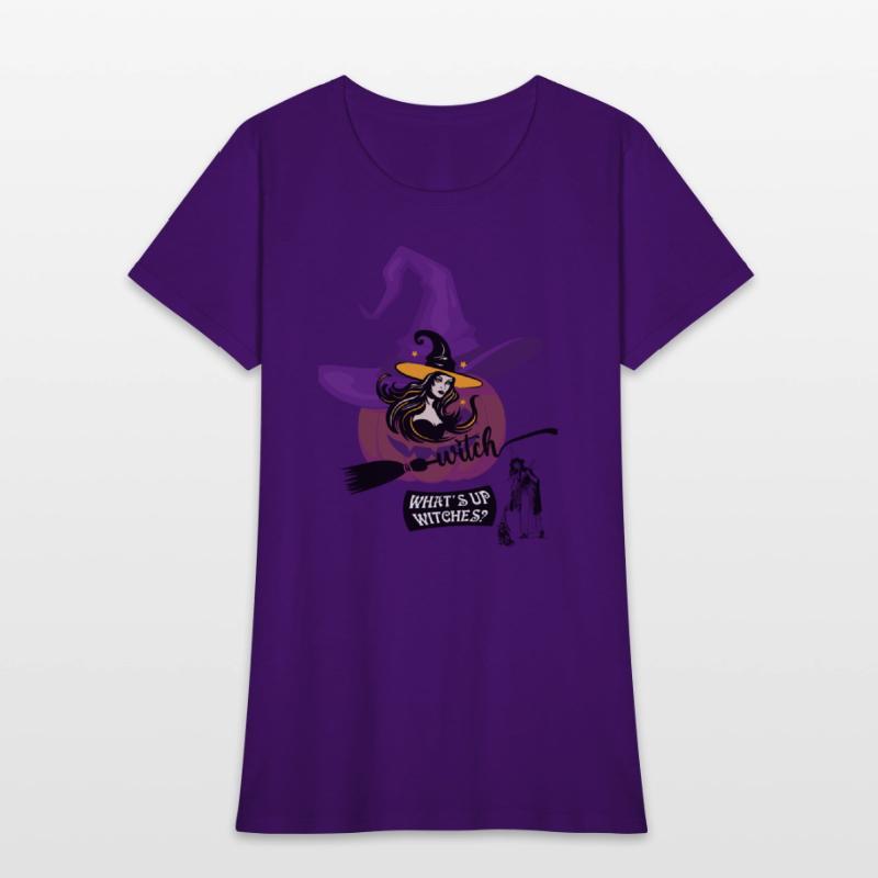 WITCH T-shirt design (halloween)
