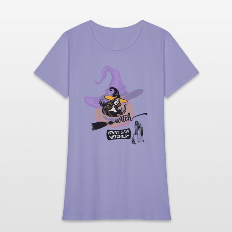 WITCH T-shirt design (halloween)