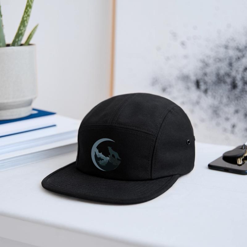 Wolf Moon Silhouette