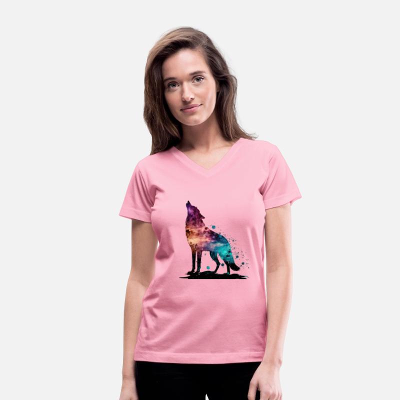 Wolf Print, Cosmic Wolves, Animal Print, Cosmos