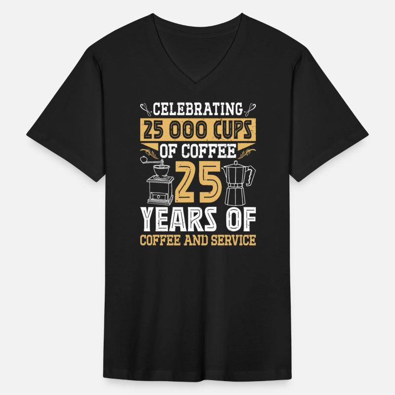 Work Anniversary Celebrating 25000 Cups Coffee