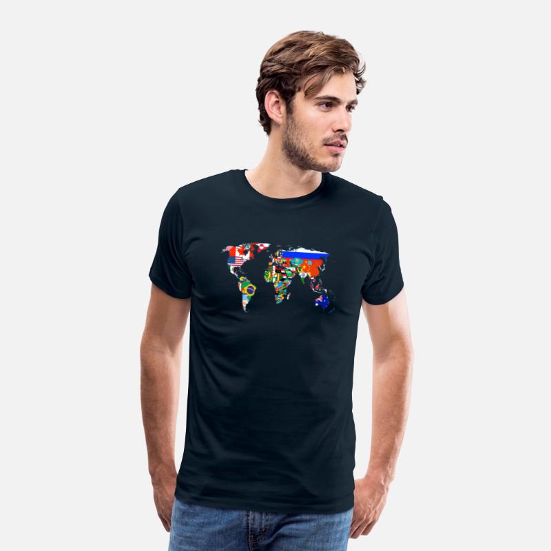 World Map Country Flag Atlas