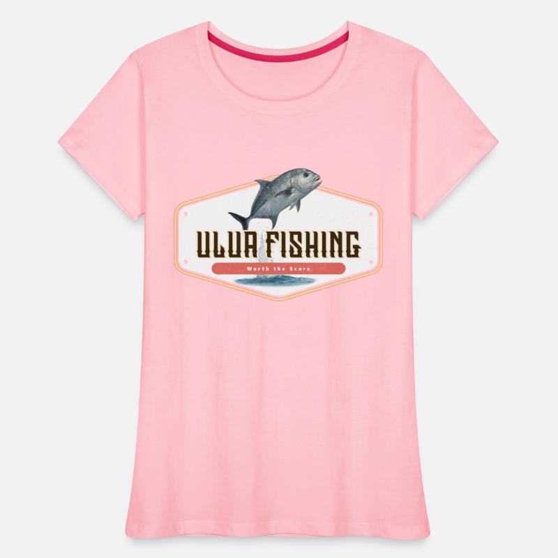 Worth The Scars, Ulua Fish Fishing Fisherman Funny