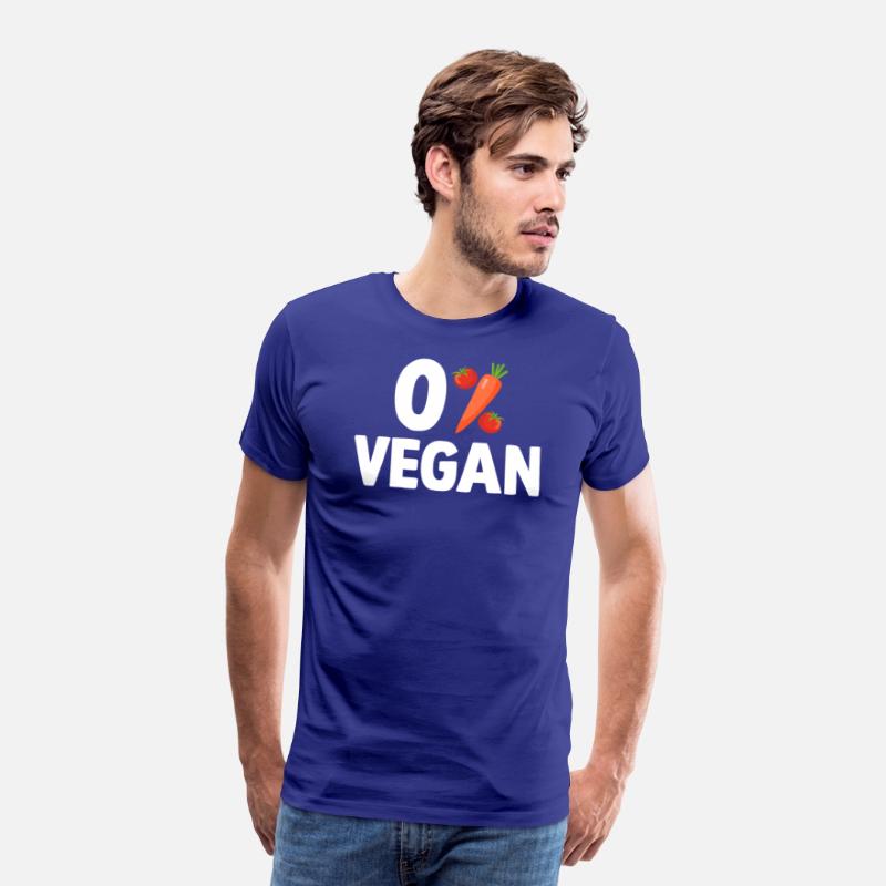 Zero Percent Vegan Funny BBQ Carnivore Meat Eater
