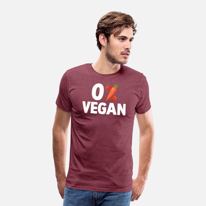 Zero Percent Vegan Funny BBQ Carnivore Meat Eater