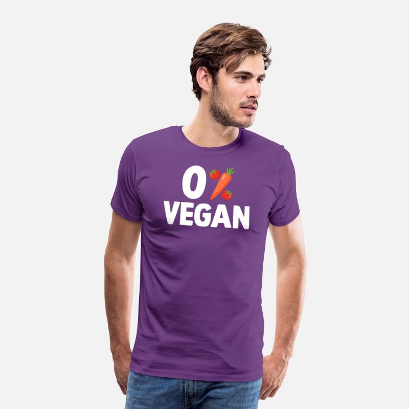 Zero Percent Vegan Funny BBQ Carnivore Meat Eater