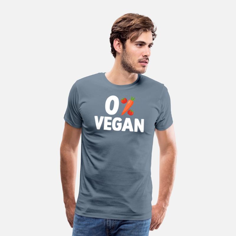 Zero Percent Vegan Funny BBQ Carnivore Meat Eater